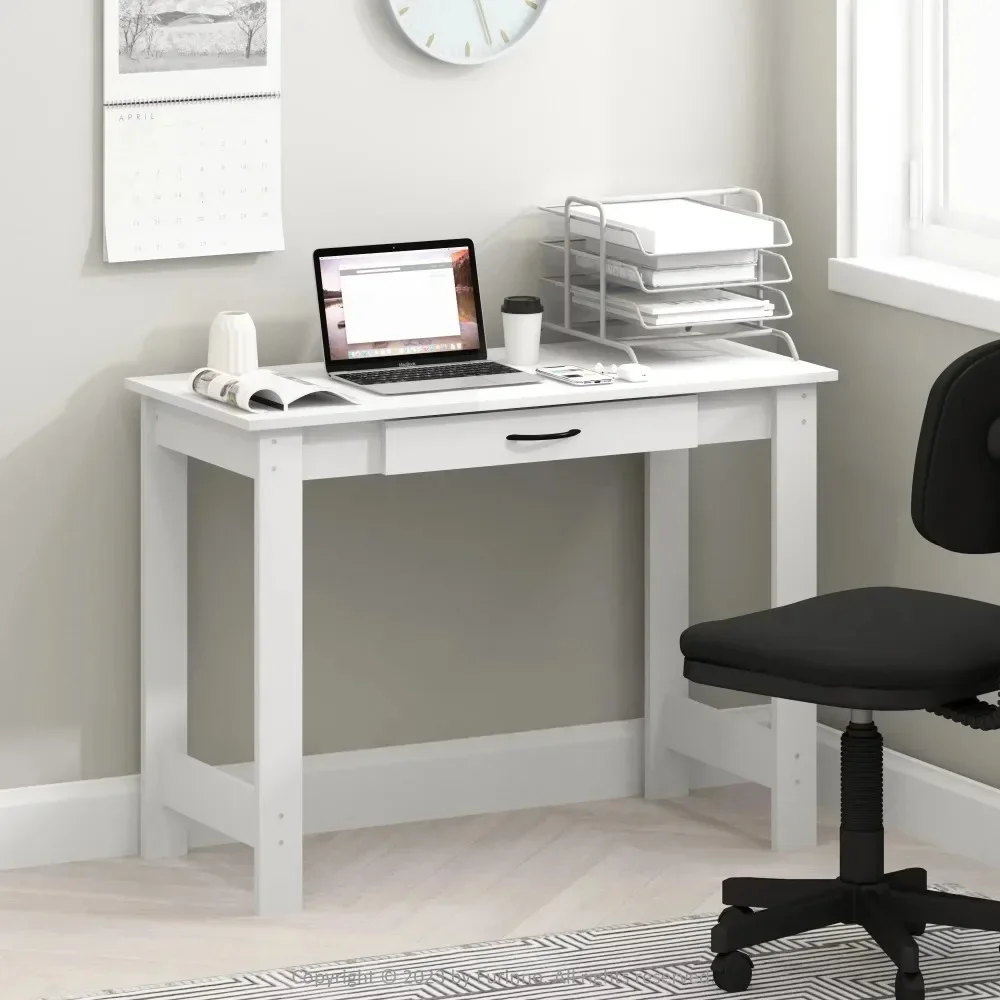 Furniture Jaya Writing Desk With Drawer Table Computer Desks Room Desk to Study Pliante Reading Gaming Office Accessories Laptop