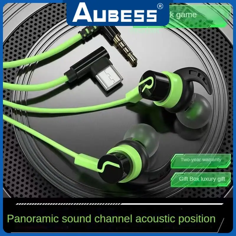 Game Headset Comfortable Durable Stereo Surround Sound Consumer Electronic Universal Wired Earphone With Mic 1.2m No Sense Delay