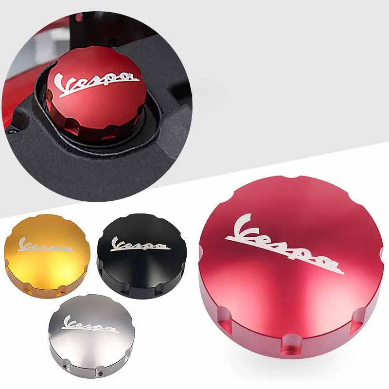 Gas Fuel Tank Cover Filler Oil Cap Cover For Vespa Gts 300 GTV 250 Sprint Primavera 150 LX LXV S150 Motorcycle Accessories