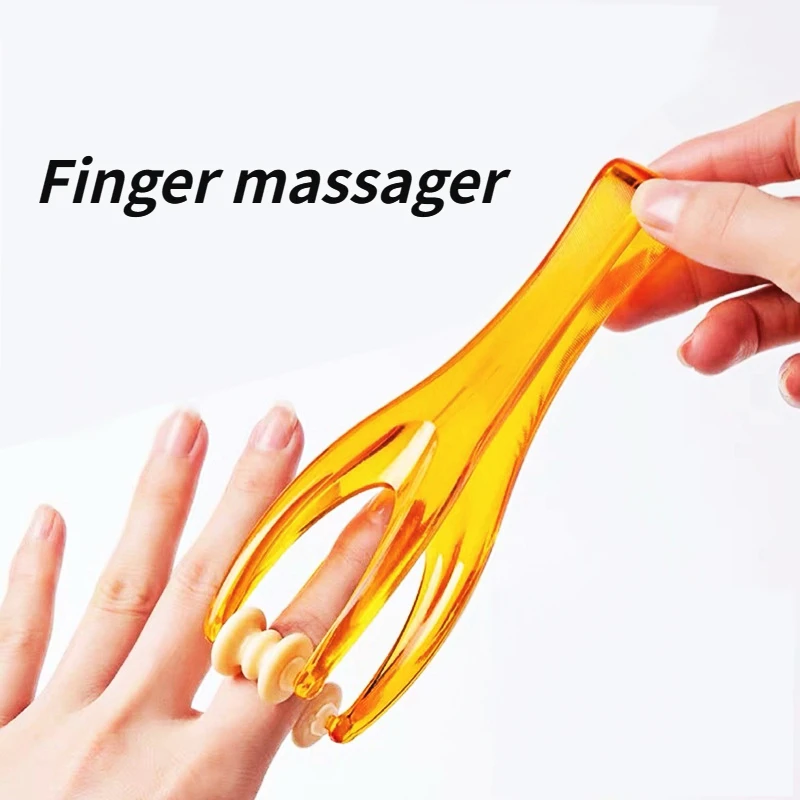 Hand Acupuncture Points Finger Joint Hand Massager Rollers Handheld Massager Relaxation Blood Circulation Health Care Massage