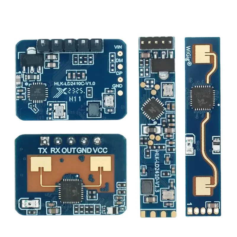 Hi-Link HLK-LD2410 LD2410B LD2410C 5V Mini FMCW 24G Smart Human Presence Status Sensor Radar Module Consumer Electronic