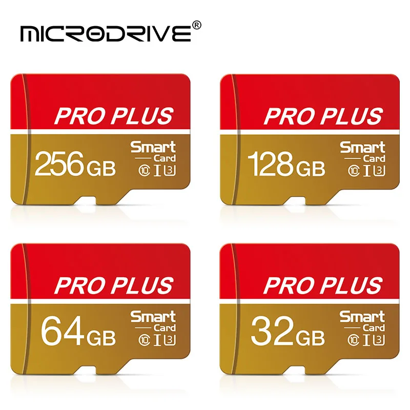 High Speed Memory Card 256GB 128GB Flash Card Class 10 Micro TF SD 64GB 32GB 16GB 8GB TF flash drive Card SD Adapter