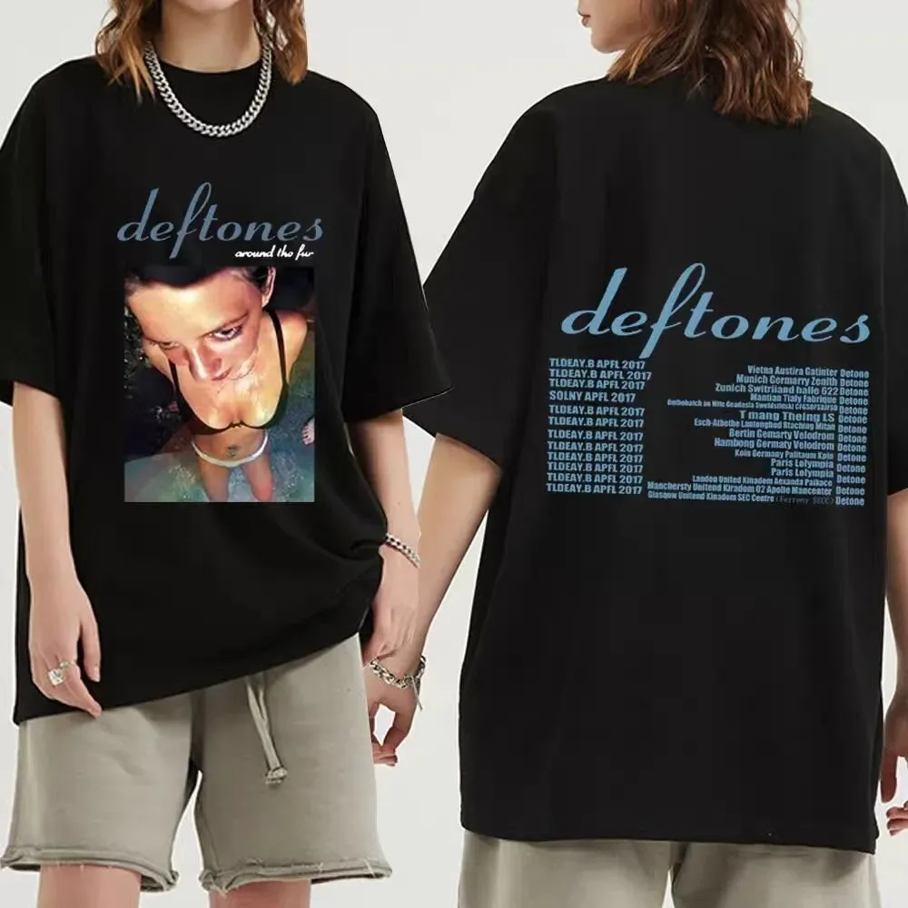 Hip Hop Deftones Women Plus size Summer T Shirt Men Fashion Graphic aesthetic print Cotton Tshirt Fashion Design Tops Tees Hip Hop Deftones Women Plus size Summer T Shirt Men Fashion Graphic aesthetic print Cotton Tshirt Fashion Design Tops Tees
