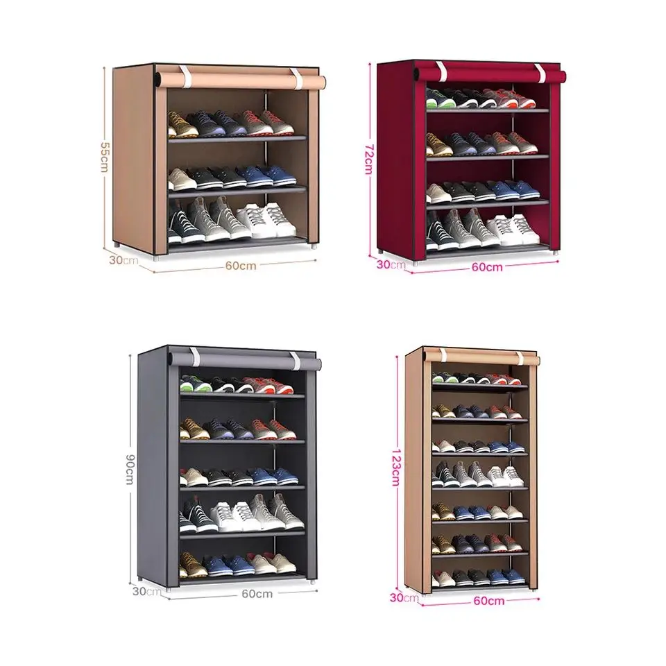 Home Furniture Shoe-shelf Headboards Shoe Cabinet Hallway Shoerack Living Room Cabinets Shoes Organizer External Storage Wheel