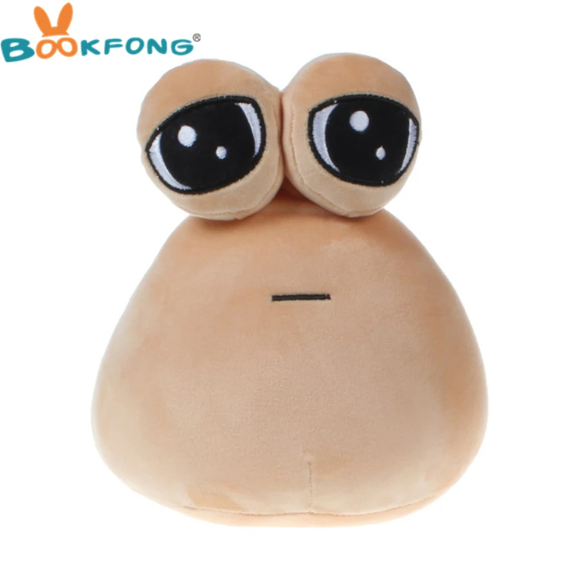 Hot Game My Pet Alien Pou Plush Toy Furdiburb Emotion Alien Plushie Stuffed Animal Pou Doll 22cm