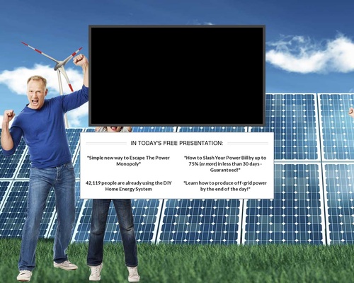 Hot Offer! Solar Power program that truly helps individuals! Crazy EPCs!