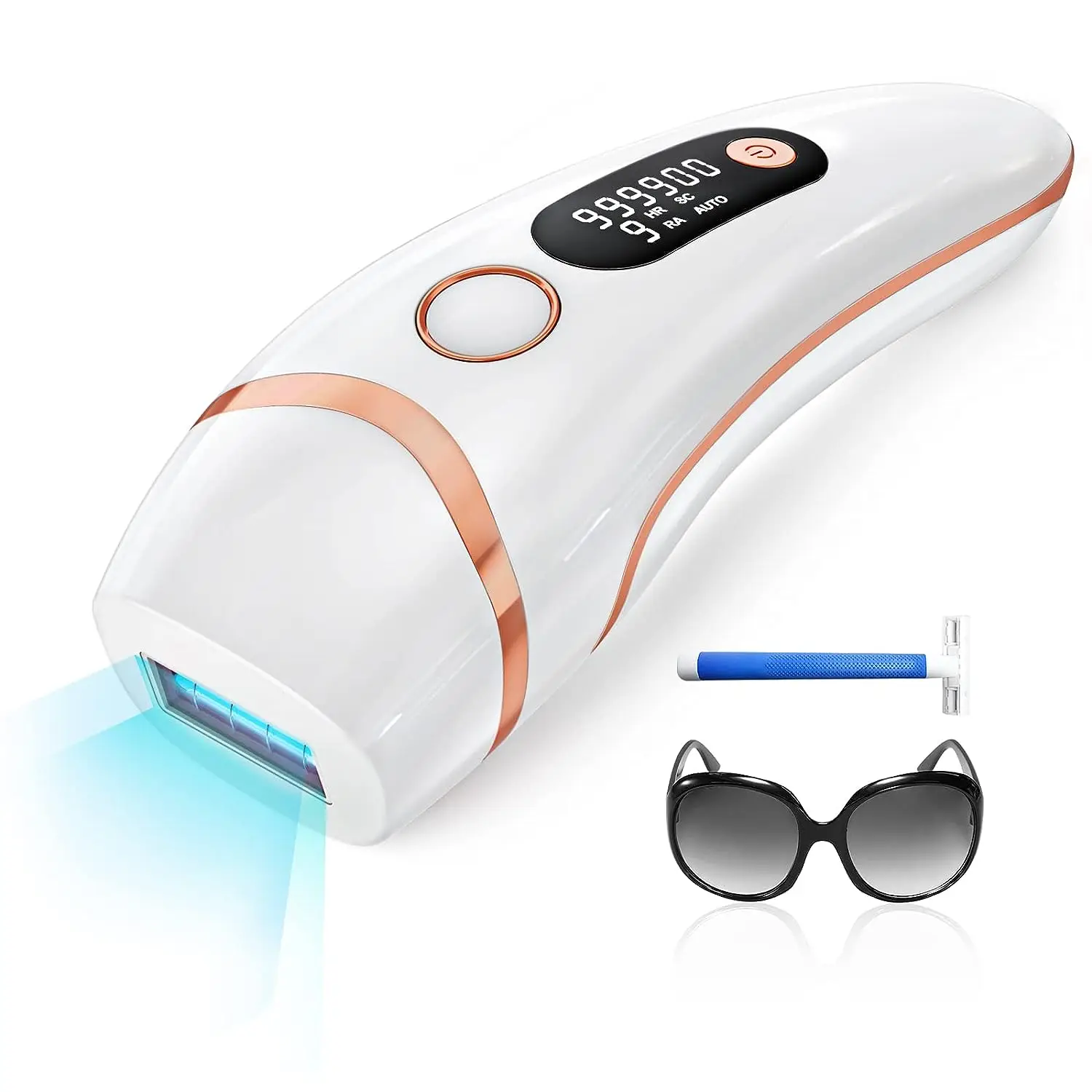 IPL Hair Removal Laser depiladora 999999 Flashes HR RA SC 2 Modes Whole Body 9 Levels Home Use Laser Epilator for Men Women