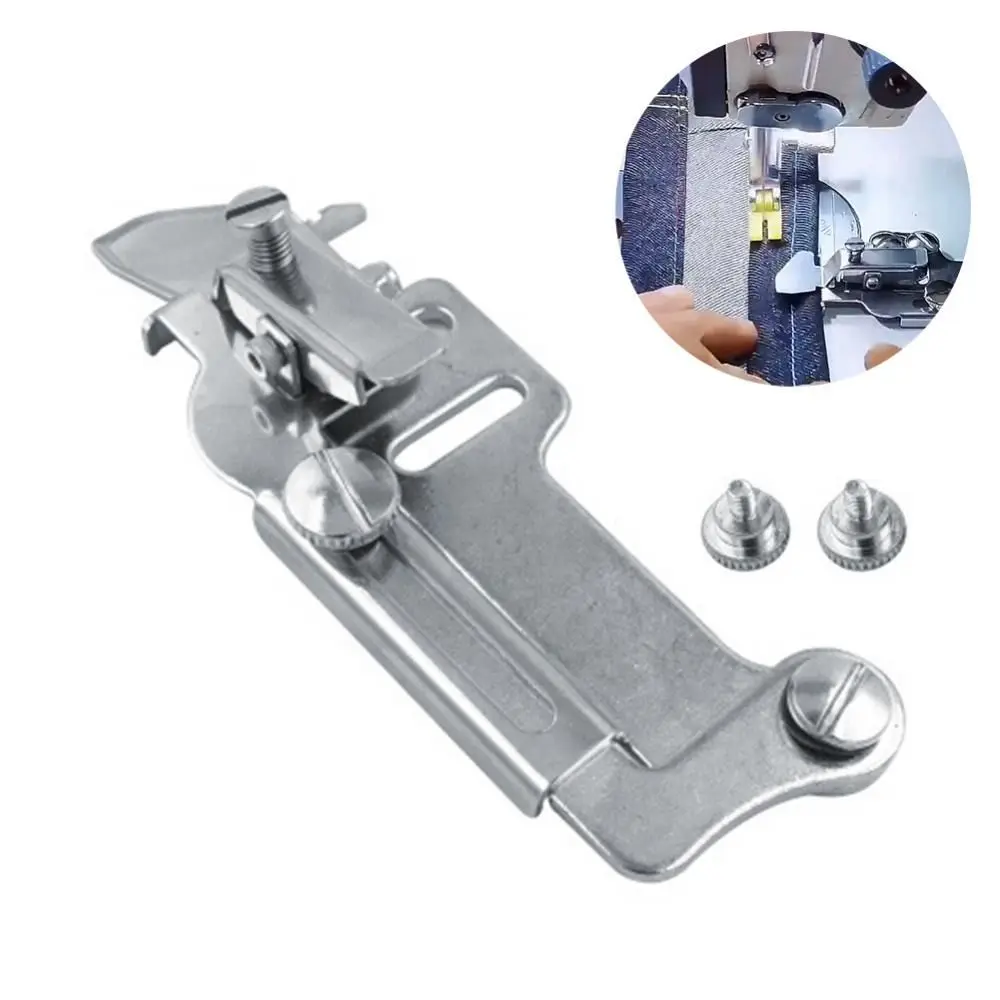 Industrial Sewing Machine Sewing Seam Guide Presser Foot Presser Feet Fine Tucker Gauge Diy Sewing Tool Accessories