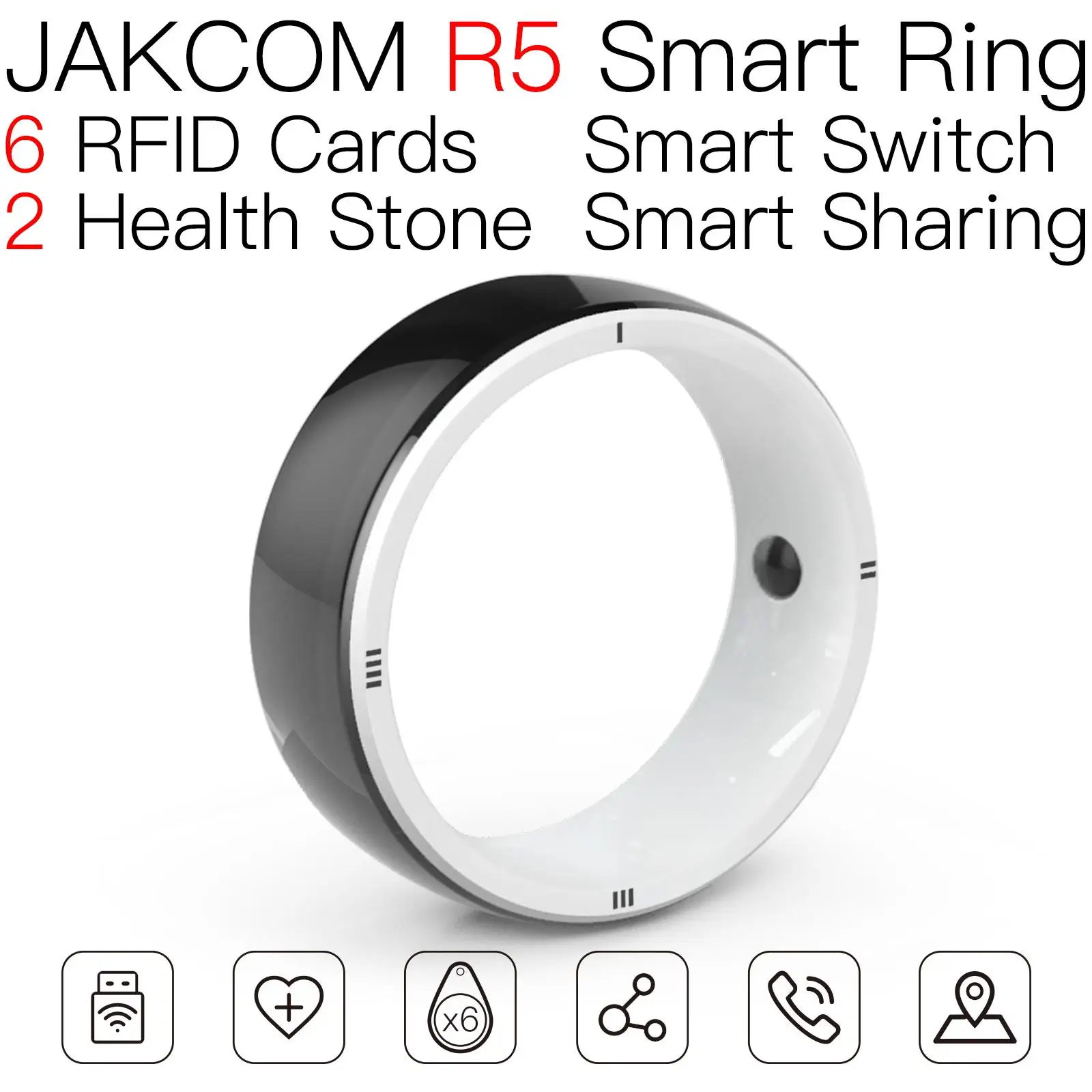 JAKCOM R5 Smart Ring New Product of Consumer electronics smart wearable device Bracelet 200003486