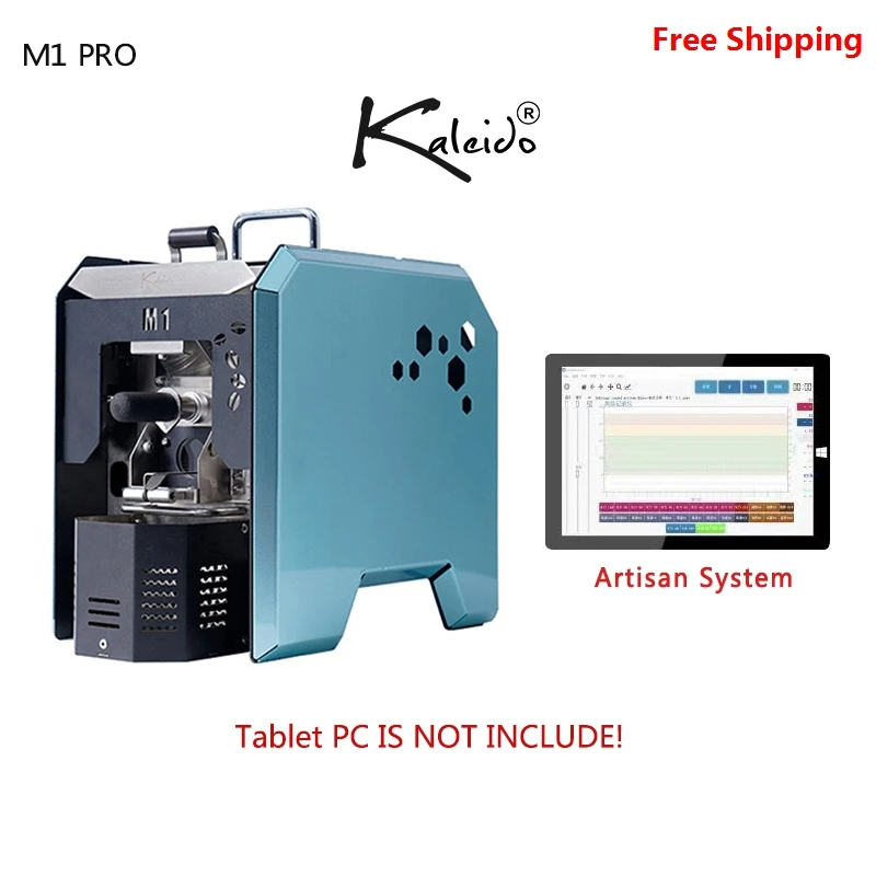 KALEIDO Sniper M1 PRO Coffee Roaster 50-200g  Electric Heating Coffee Roast Machine Hot Air Upgraded Machine Home Free Shipping