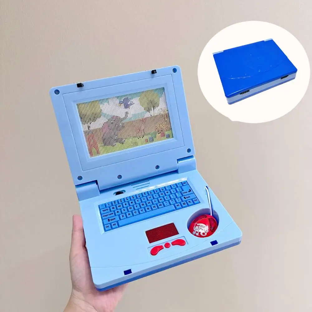 Kids Laptop Education Tool Interactive Children’s Computer Toy Spelling Logic Music Early Education Animal-themed for Preschool