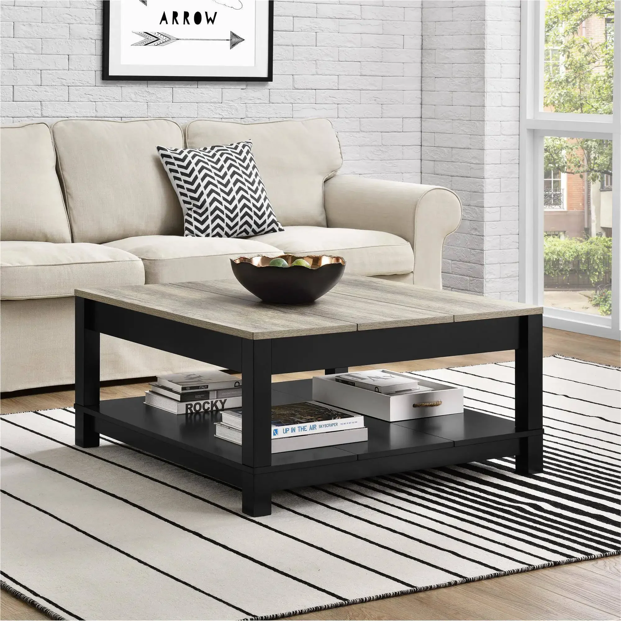 Langley Bay Coffee Table, Black