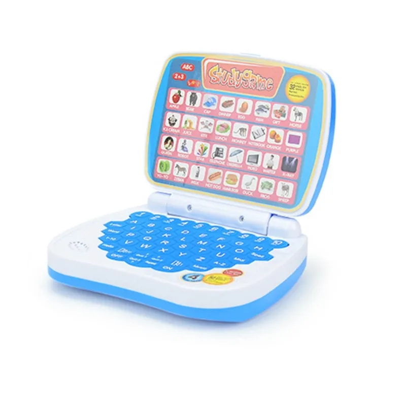 Learning Small Laptop Toy for Kids Toddlers Boys Girls Computer for Aphabet, Numbers, Words, Spelling, , Music