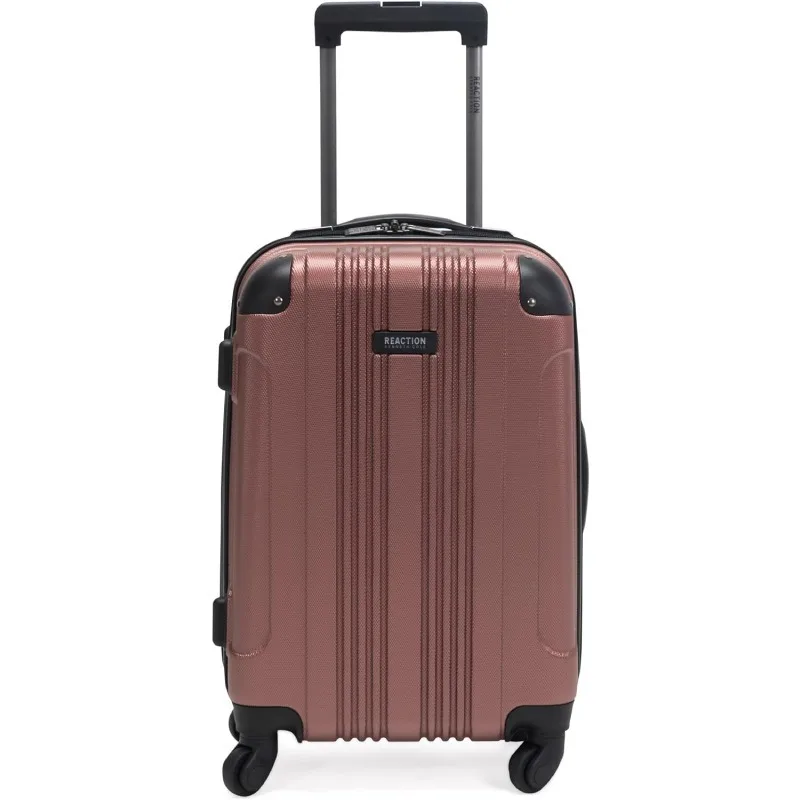 Lightweight Hardshell 4-Wheel Spinner Luggage, Rose Gold, 20-Inch Carry On