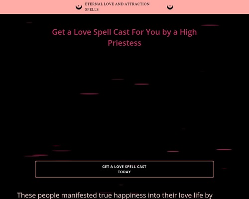 Love & Obession Spells Cast By High Priestess Scarlet Rivera