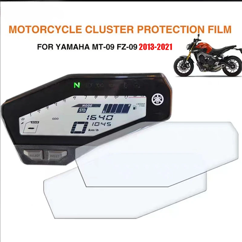 MT09 FZ09 Motorcycle Instrument Cluster Scratch Protection Film Screen Protector For YAMAHA FZ-09 MT-09 FZ MT 09 2013-2021