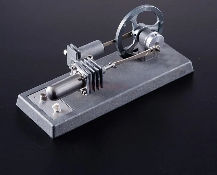 Mini Hot Air Stirling Engine Model DIY Kit Experiment Educational Toy Self-assembly