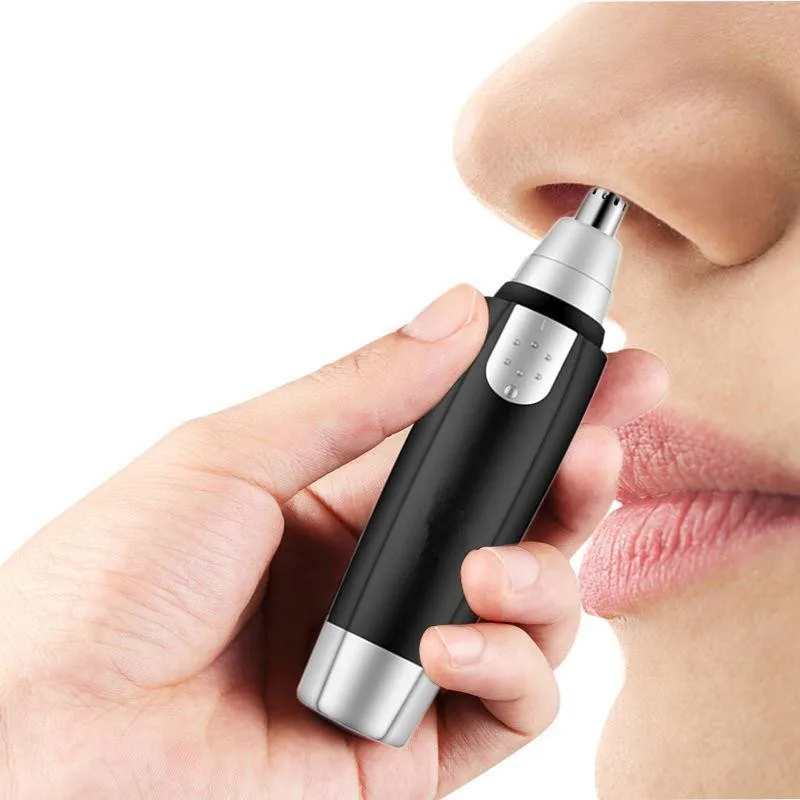 Mini Portable Electric Nose Hair Trimmer For Men And Women Ear Razor Removal Shaving Tool Face Care（Not Including Battery）