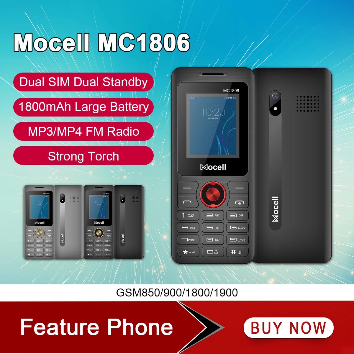 Mocell MC1806 Feature Phone 1.77