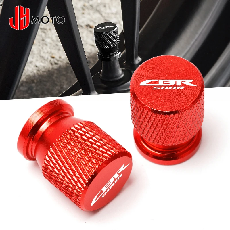 Motorcycle CNC Accessorie Wheel Tire Valve Stem Caps Airtight Cove For HONDA CBR500R CBR500 R CBR 500R CBR 500 R 2013-2020