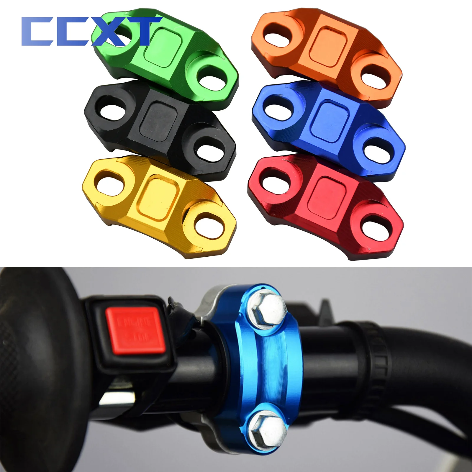 Motorcycle Clutch Brake Master Cylinder Handlebar Bar CNC Clamp Cover For Honda KTM Yamaha Kawasaki Suzuki ATV Dirt Bikes Parts