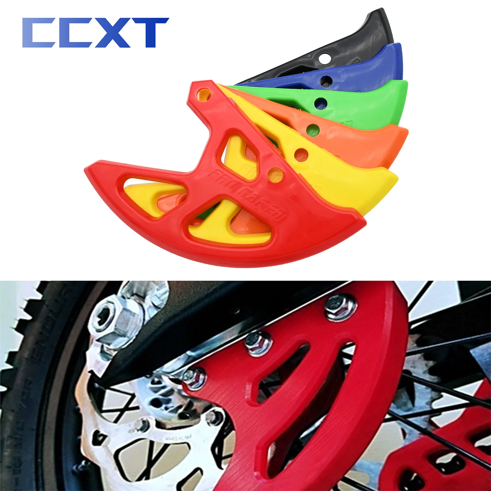 Motorcycle Rear Brake Disc Guard For Honda CR125 CR250 CRF 250R 450R 250X 450X 250RX 450RX 2002-2019 2020 2021 2022 Universal