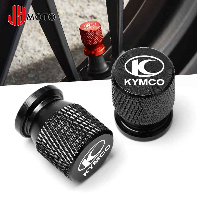 Motorcycle Tire Valve Airtight Caps Covers For KYMCO Xciting 250 300 400 AK550 CT250 CT300 S400 Downtown 125i 350i X-Town Kxct