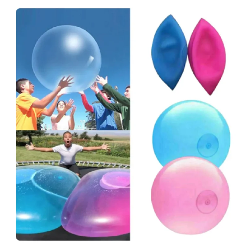 New Children Outdoor Soft Air Water Filled Bubble Ball Inflating Balloon Toy Fun Party Game Great Kids Gifts Hot Sales