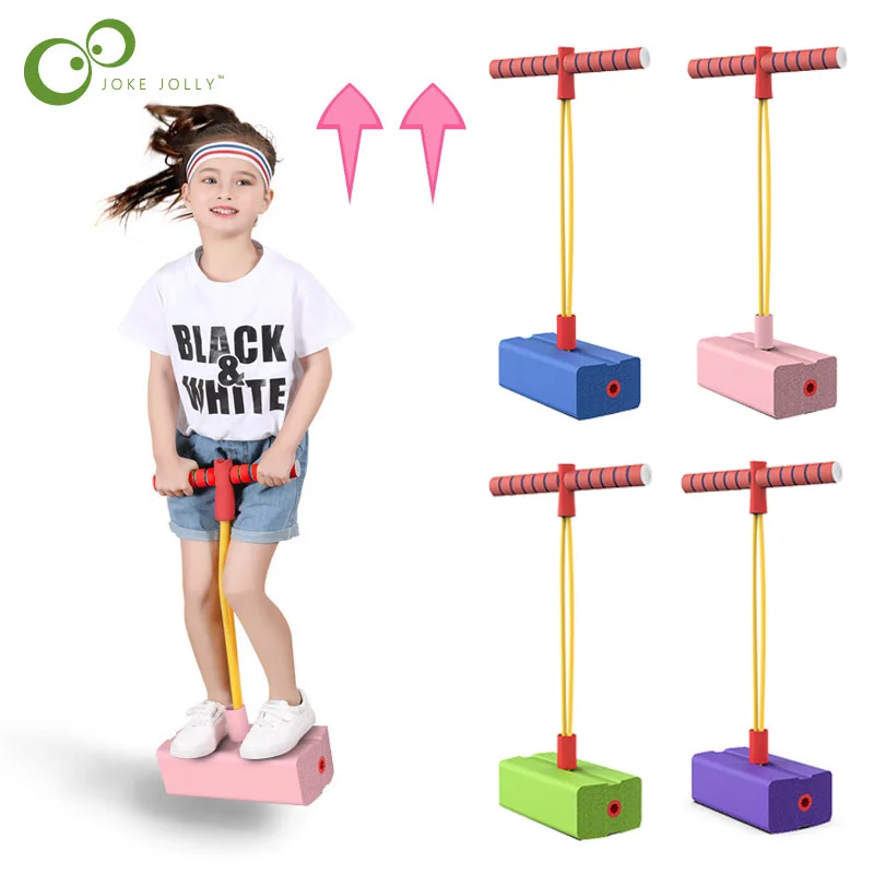 New Children’s Grow Taller Balance Toy Frog Jumping Outdoor Exercise Equipment Color Boys And Girls Fitness Bouncing Sound XPY