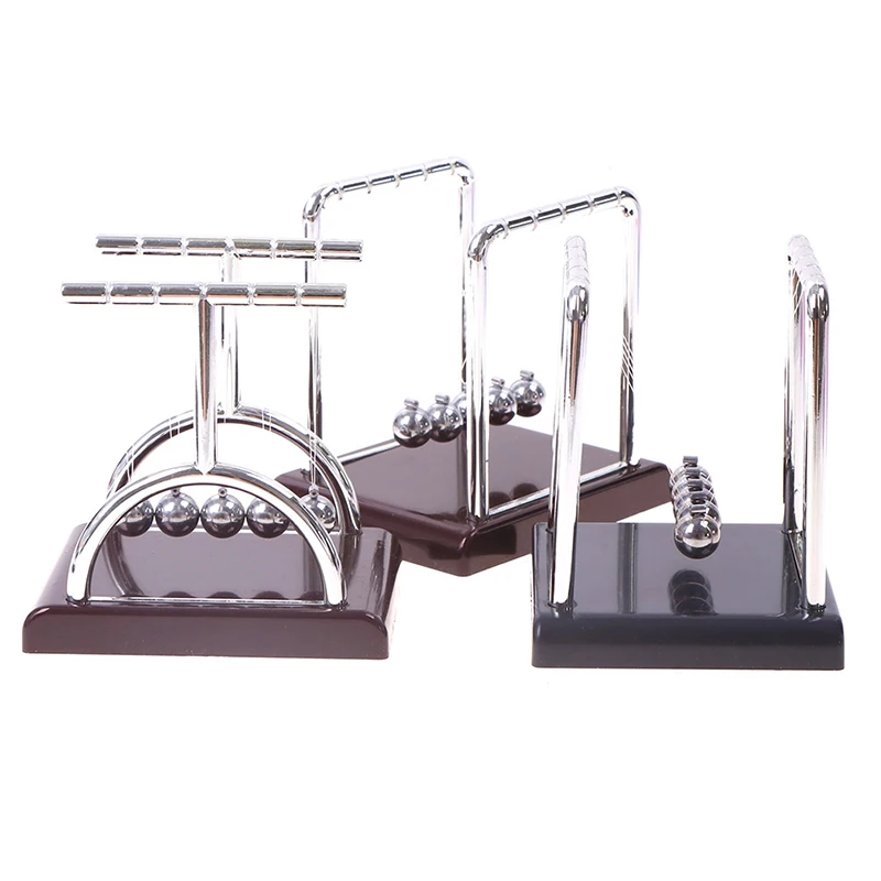 Newton Cradle Balance Steel Balls School Teaching Supplies Physics Science Pendulum Desk Toy Gifts Home Decoration