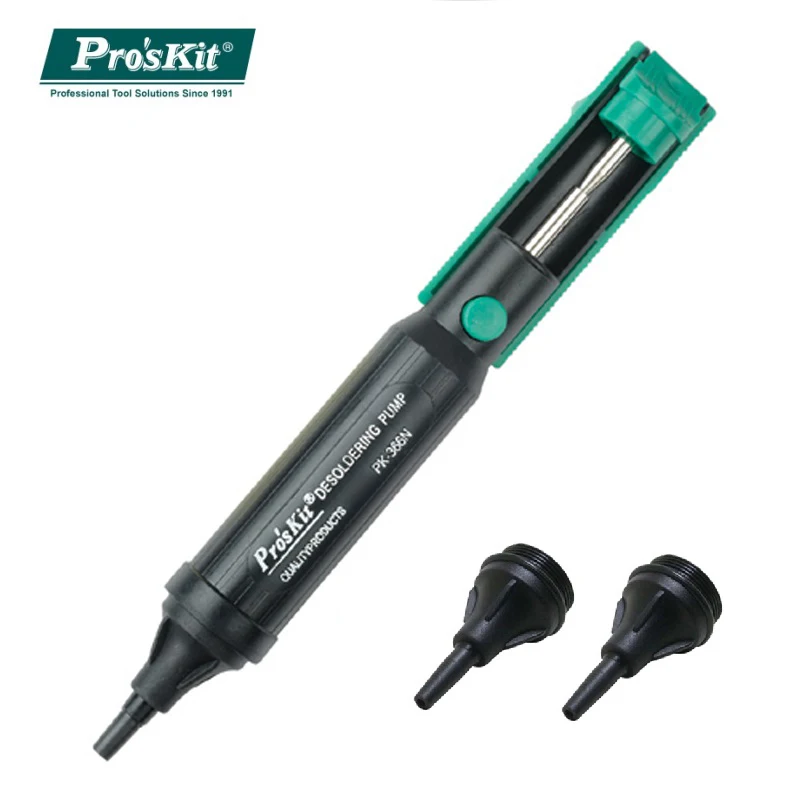 Original Pro’skit Proskit 8PK-366N-G Suction Cup Suction Gun Soldering Iron Pen Hand Tool Suction Pump Quick and Easy