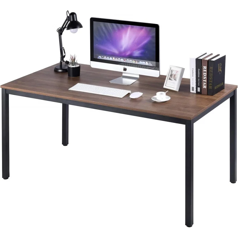 POPRUN Writing Computer Office Desk 59 Inch（60