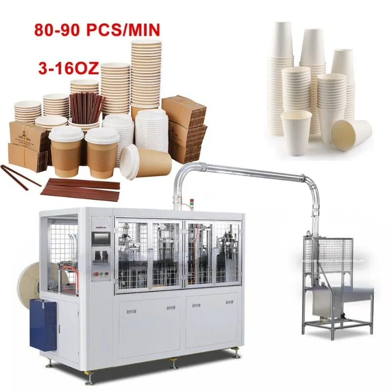 Paper Cup Making Machine Fully Automatic Double Wall Paper Product Making Machinery Disposable Paper Cup Production Line Price