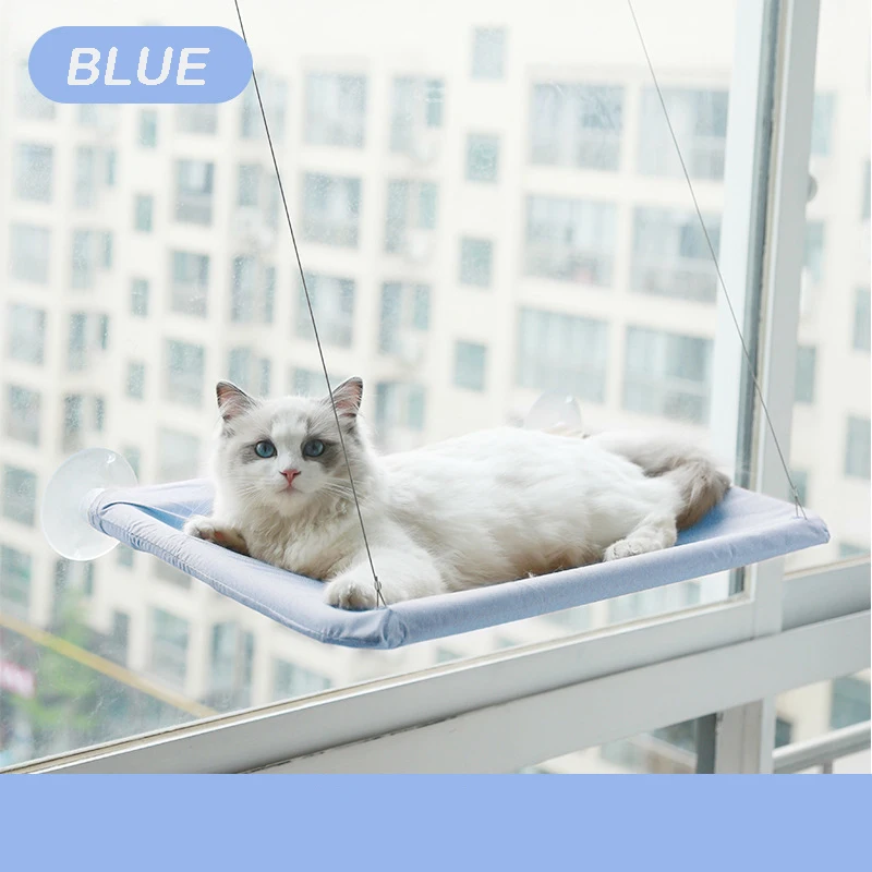 Pet Cat Hammock Hanging Cat Bed Comfortable Cat Sunny Window Seat Mount Kitten Climbing Frame Pet Accessories