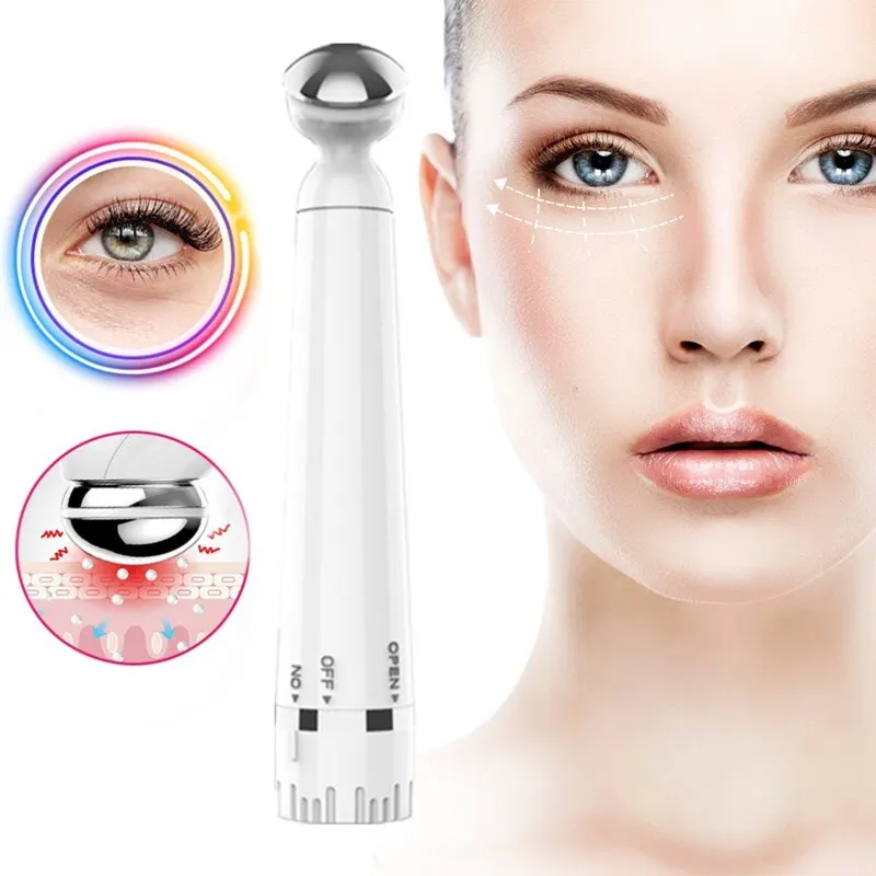 Remove Eyes Bags Dark Circles Eye Beauty Instrument Massager Cream Pouch Removal Fine Lines Hot Sales Lifting Face Woman