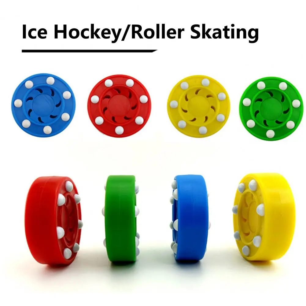 Roller Hockey Outdoor Sports Entertainment Straight Row Skating Rollerball Training Ice Puck Game Roller Adult Kids Supplies