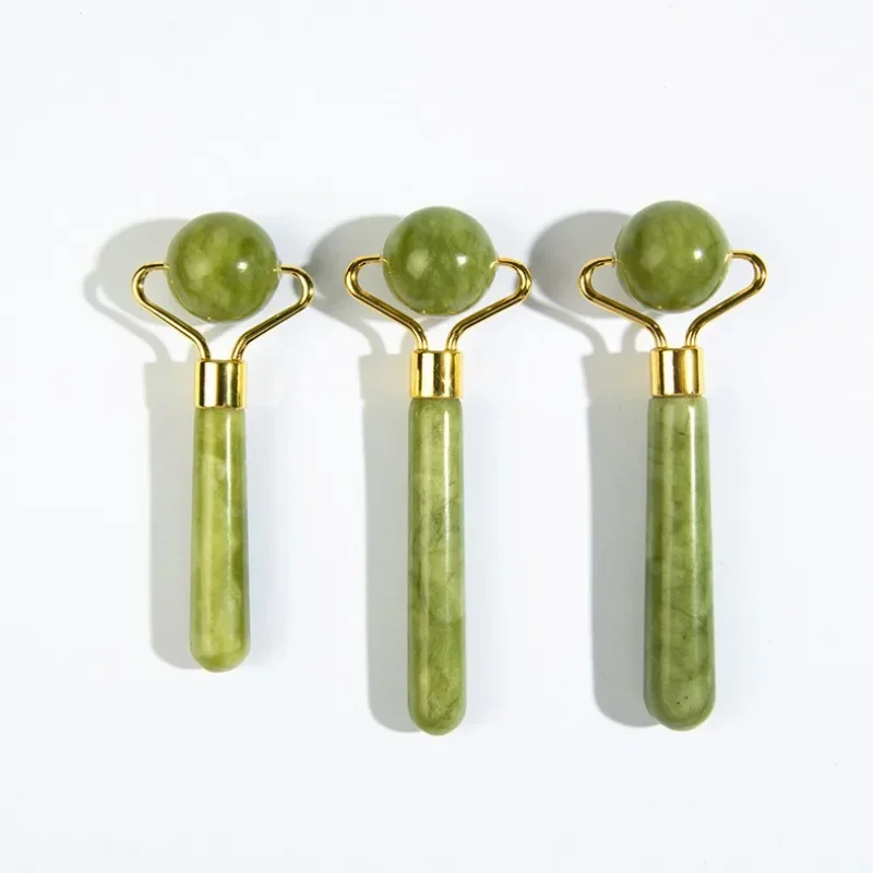 Round Ball Small Eye Beauty Roller Scraping Face Single Head Jade Roller Massager Jade Roller Massage Tools & Accessories