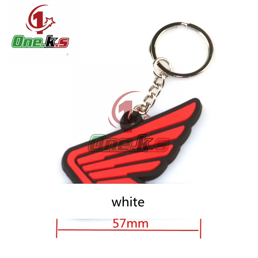 Rubber Motorcycle Key Ring Key Chain cool keychain 3D Soft For HONDA CB1000 CB650F  CBR100RR  CB650R