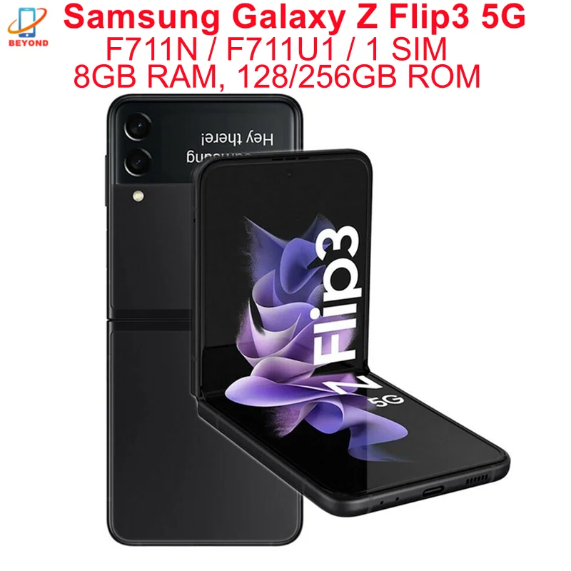 Samsung Galaxy Z Flip 3 Flip3 5G F711U1 F711N F711B 6.7