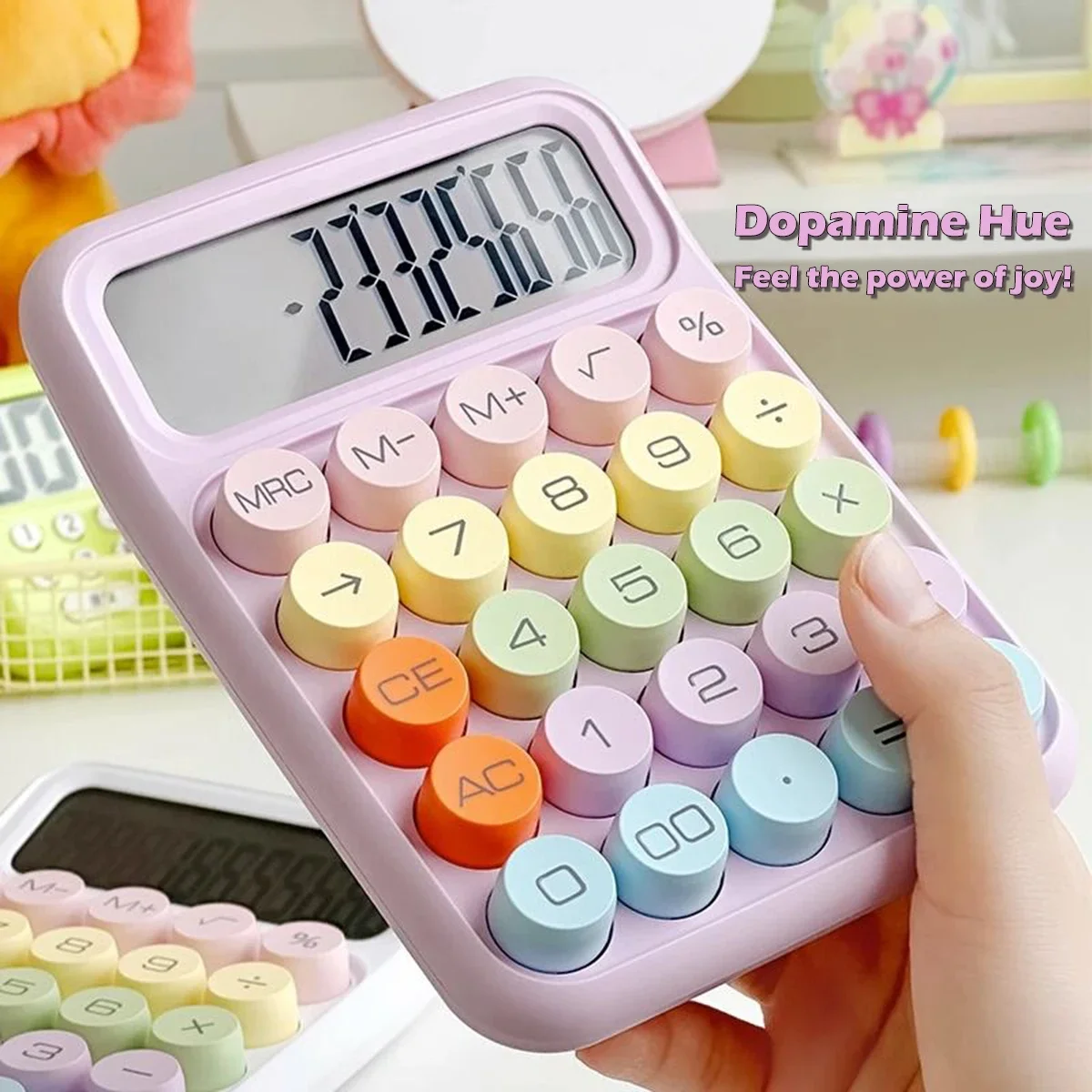 Scientific Calculator Kawaii Color Calculation Tools Maths Teaching Stationery Korean School Supplies Gifts for Students