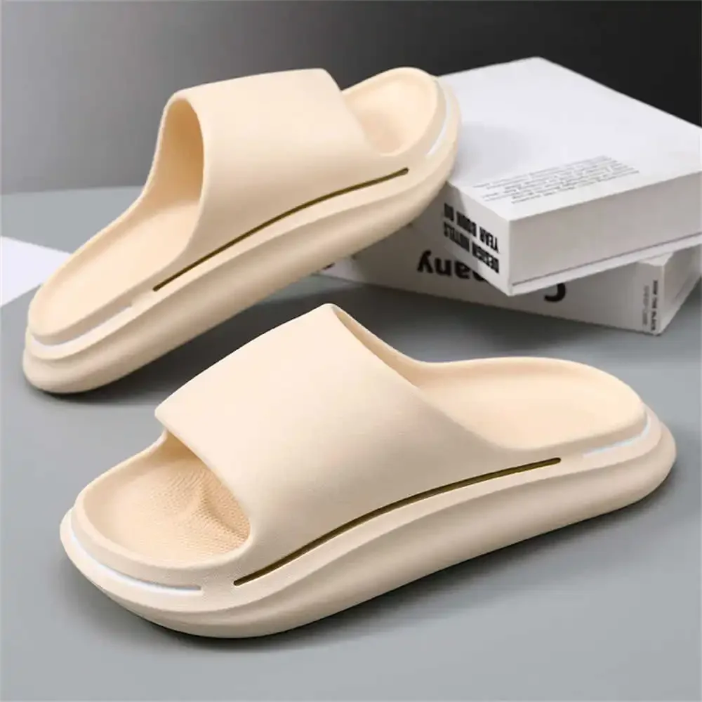 Size 42 Oversize Casual Shoes For Men White Slippers Silver Flat Sandals Sneakers Sports (*42*) Super Comfortable