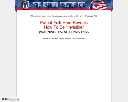 The Patriot Privacy Kit Video CB /videocb/ – Patriot Privacy