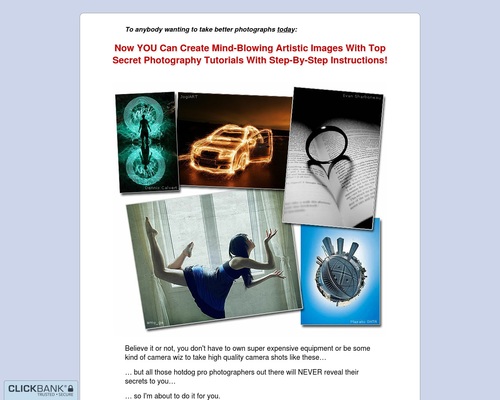 Trick Photography and Special Effects E-Book