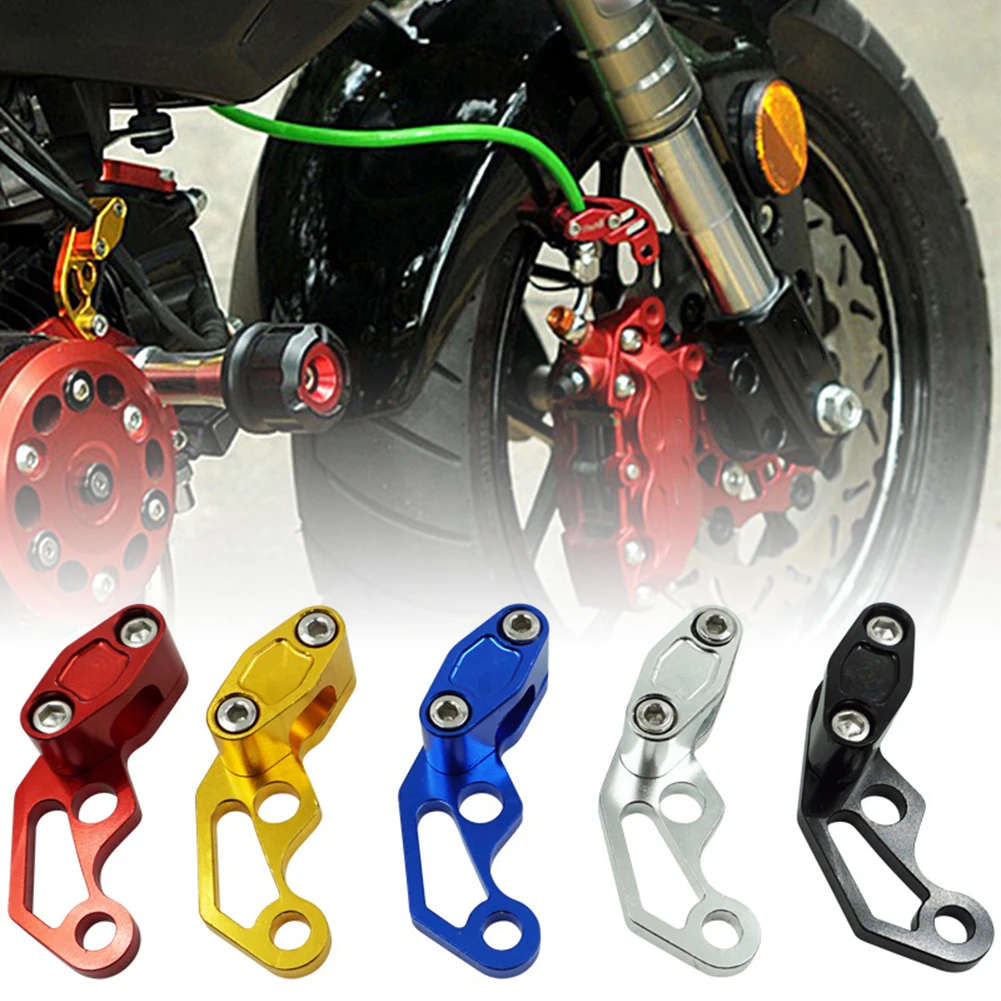 Universal Cnc Motorcycle Oil Pipe Cable Clip Brake Line Clamps For Adv 350 Honda Tiger 900 Triumph Street Triple 675 Cbr650f