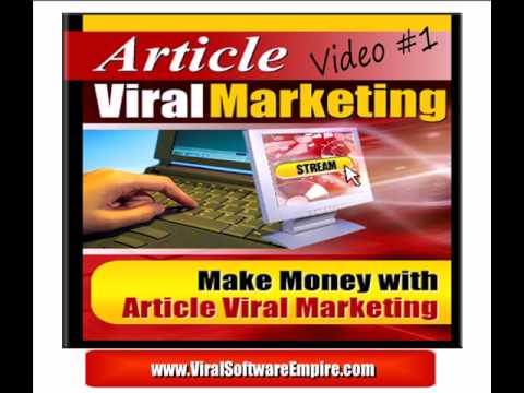 Video 1 – Article Marketing – Getting Started – What is Article Marketing?