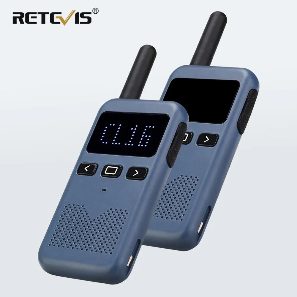 Walkie Talkie Mini USB Type C Charging Phone PMR 446 Walkie-Talkies 2 Pcs Two-way Radio Portable PTT Hotel