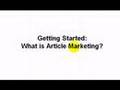 What is Article Marketing?