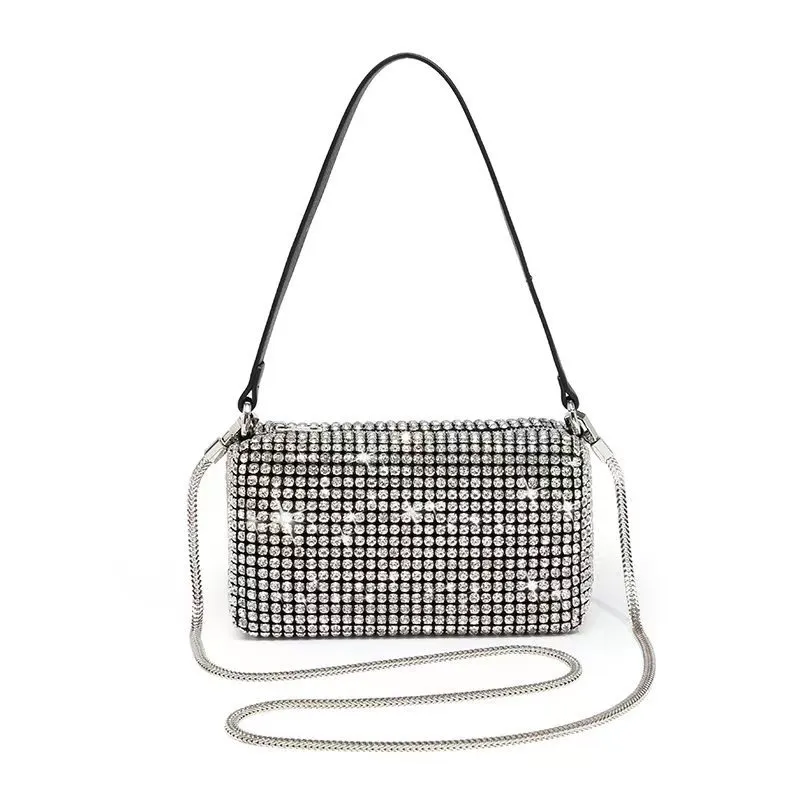 Women’s bag 2023 AW New Rhinestones Handbags for Women Bags Diamonds Shoulder Bag Purse Ladies Female Crossbody Bag shining bag