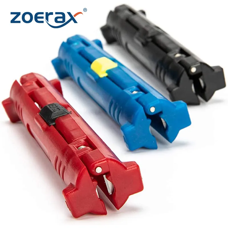 ZoeRax Electric Wire Stripper Pen network cable Tools Wire Cable Cutter Rotary Coaxial Wire Stripping Cutting Machine Pliers