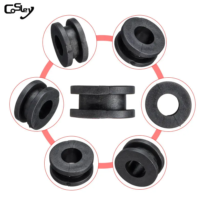 10Pcs Rubber Grommets Motorcycle For Suzuki GSXR 600 For Hayabusa 1300R For Katana Accessories Fairings Bodywork Cowling